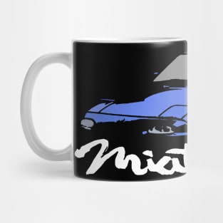 Miata MX5 I NA Blue Cutout Mug